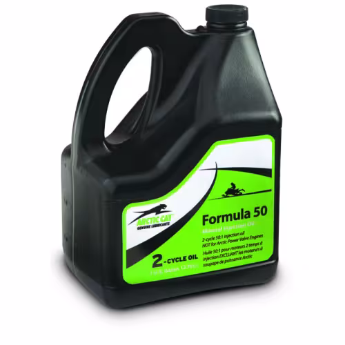 Масло моторное минеральное для 2Т снегоходов Arctic Cat Formula50, 3,78л