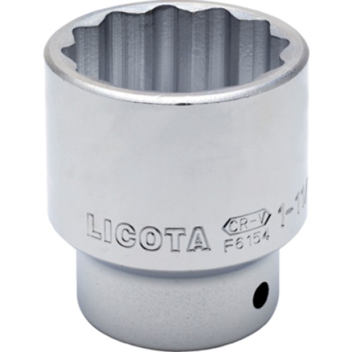 Головка торцевая Licota F81048, 12-гранная, 1-1/2", 1"