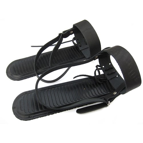 Крепления для охотничьих лыж Маяк, кожа