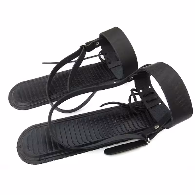 Крепления для охотничьих лыж Маяк, кожа