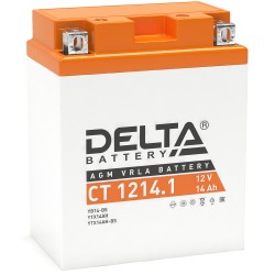 Аккумулятор Delta CT1214.1, 14Ah, 12V