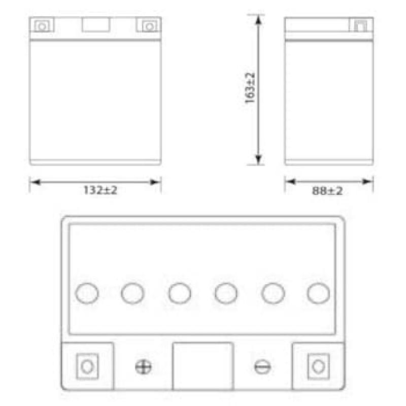 Аккумулятор Delta CT1214.1, 14Ah, 12V