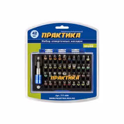 Набор бит Практика Профи 777-499, 42 предмета
