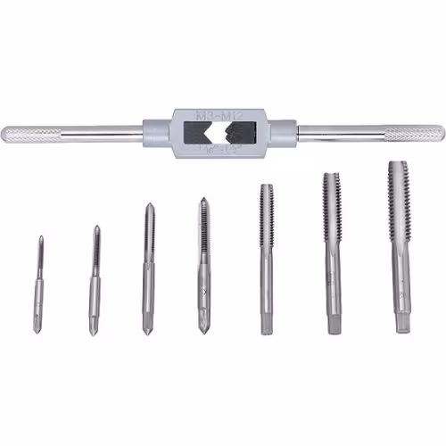 Набор метчиков Политех 4515003, 8 предметов (М3-М12)