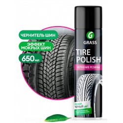 Аэрозоль-чернитель резины Grass Tire Polish 700670, 0.65 л