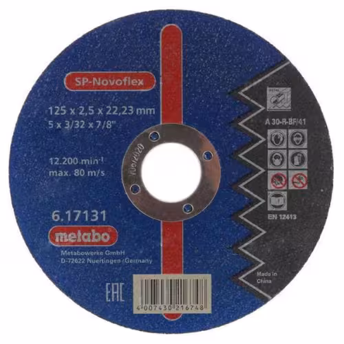 Круг отрезной по металлу 125х2,5х22,2 METABO