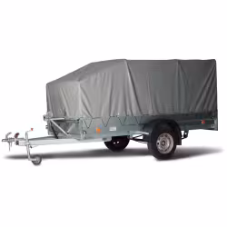 Тент аэродинамический на прицеп Трейлер 3,5х1,5 м, 1150 мм