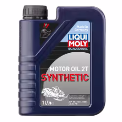 Масло моторное синтетическое для 2Т снегоходов Liqui Moly Snowmobil Motoroil, 1л