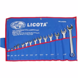 Набор ключей рожково-накидных Licota AWT-ERSK03, 5/16"-1-1/4", 14 предметов