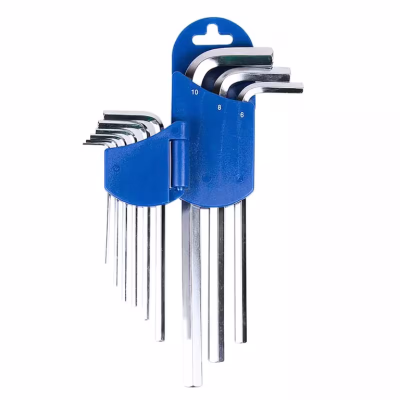 Набор ключей шестигранных Licota 2HW30091DPM, 1,5-10 мм, 9 предметов