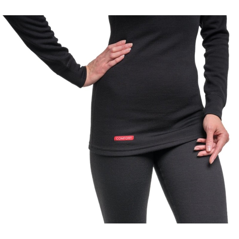 Комплект термобелья женский Comfort Extrim, ткань Sunlite, черный, размер 50, 164-170 см