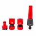 Комплект соединителей для садового шланга Quattro Elementi, 1/2'' (4 предмета)