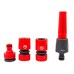 Комплект соединителей для садового шланга Quattro Elementi, 1/2'' (4 предмета)