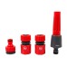 Комплект соединителей для садового шланга Quattro Elementi, 1/2'' (4 предмета)