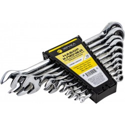 Набор ключей  рожково-накидных Эврика ER-20627, 6-27 мм, 10 предметов