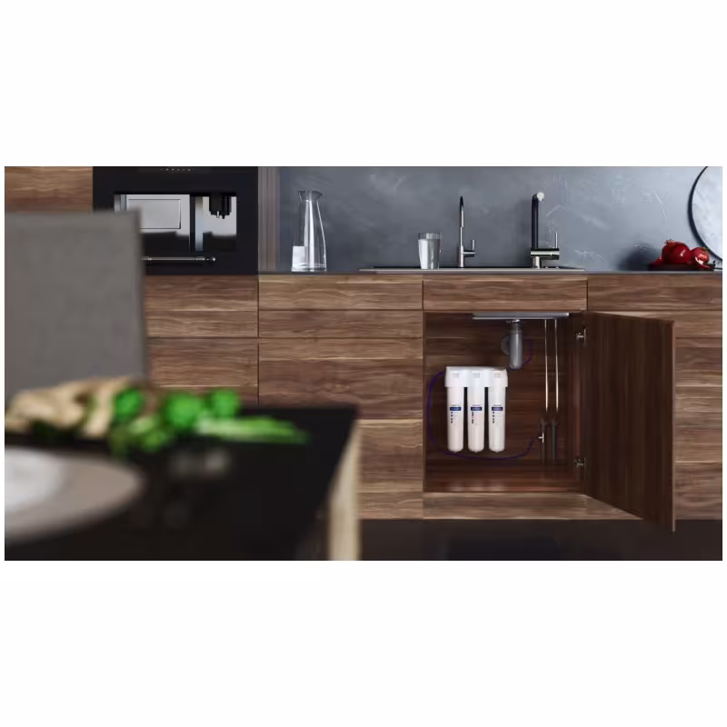 Водоочиститель трехступенчатый Аквафор Кристалл Эко