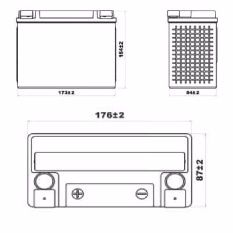 Аккумулятор Delta EPS1218, 18Ah, 12V