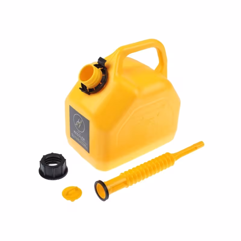 Канистра пластиковая для топлива Kessler, желтый, 5 л
