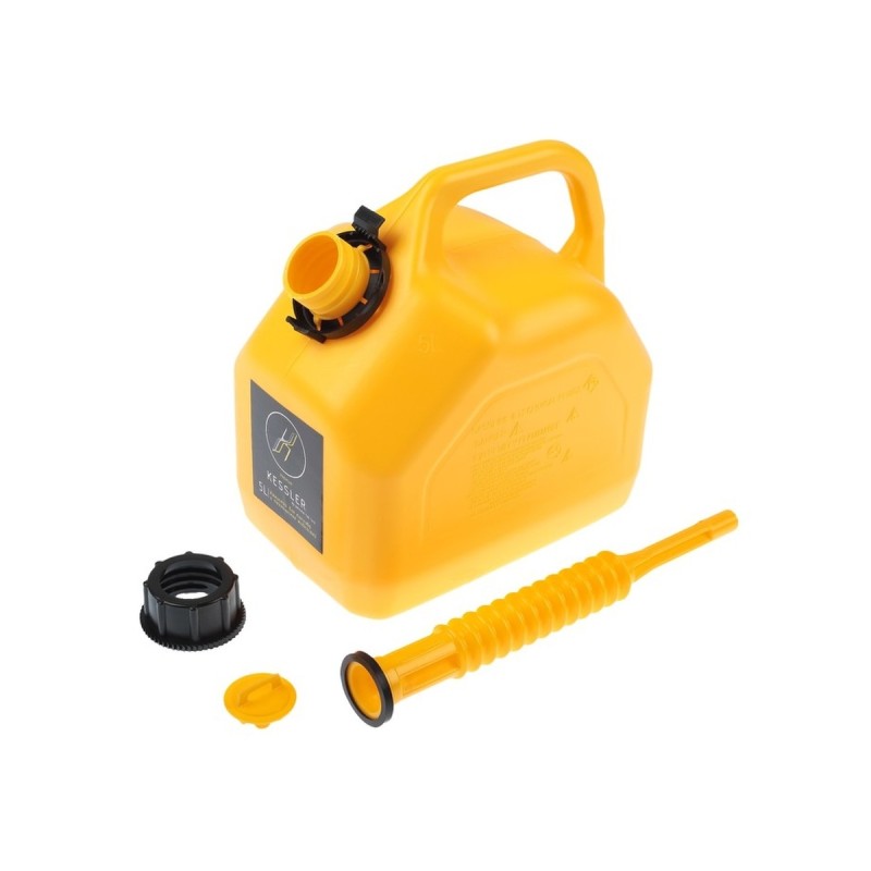 Канистра пластиковая для топлива Kessler, желтый, 5 л