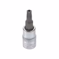 Бита T25 TORX 1/4 в головке LICOTA с отверстием