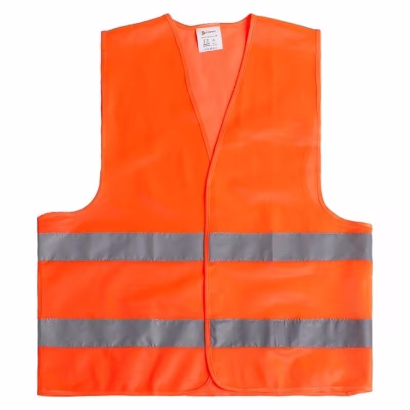 Жилет светоотражающий, оранжевый, размер XXXL