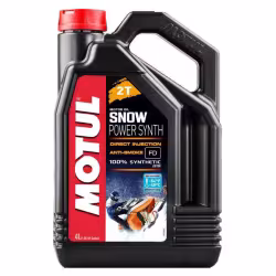 Масло моторное синтетическое для 2Т снегоходов Motul Snowpower Synth, 4л  