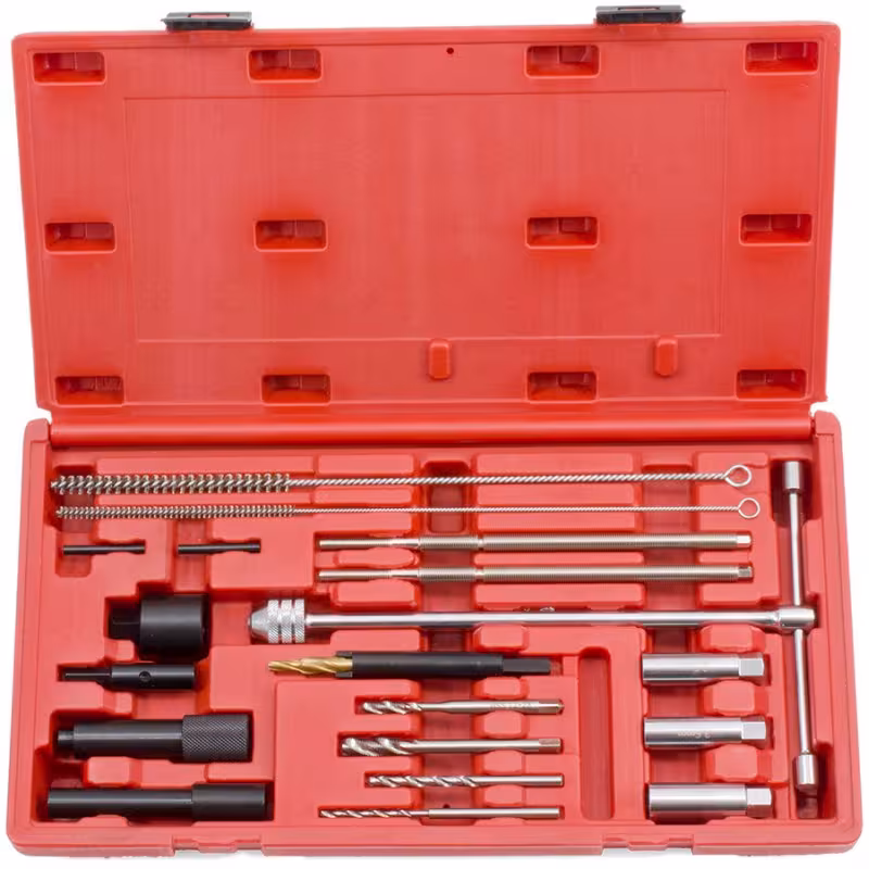 Набор для обслуживания свечей накаливания  19пр LICOTA