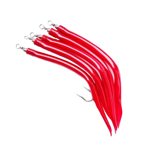 Оснастка SFT SCH-T006 черви красные 10/0, 5 шт.