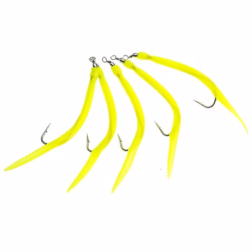 Оснастка SFT SCH-T004 черви лимонные 10/0, 5 шт.