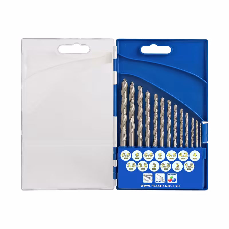 Набор сверл Практика Эксперт 640-292, по металлу, кобальтовые, 13 шт