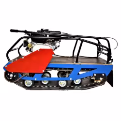 Мотобуксировщик БТС Малек 380, 7 л.с., катки, ручной запуск