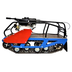 Мотобуксировщик БТС Малек 380, 7 л.с., катки, ручной запуск