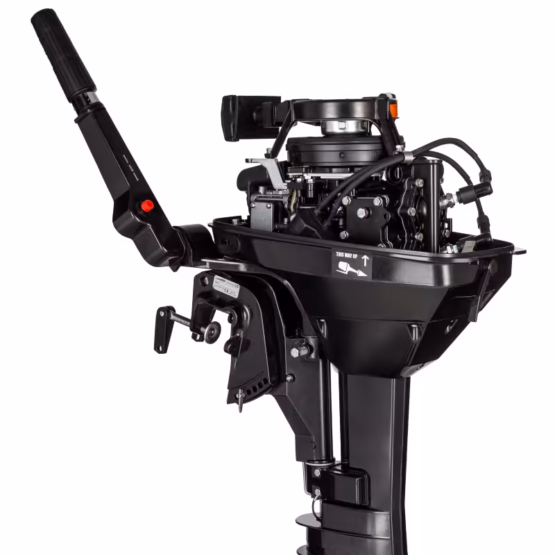 Лодочный мотор 2-тактный Gladiator G9.8FHS, 9,8 л.с.