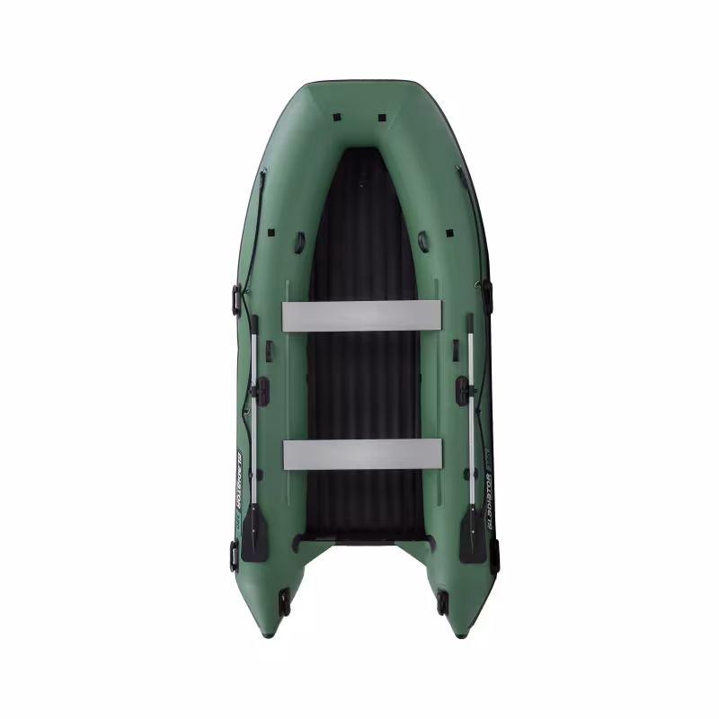 Надувная лодка ПВХ Gladiator E380, НДНД, зеленый