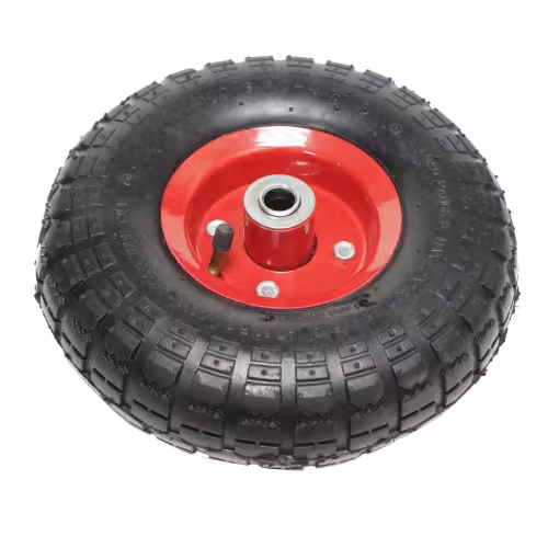 Колесо пневматическое для тачки 2.50-4, 20 мм, симметричная ступица