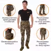 Костюм мужской Triton Gear PRO -5, ткань Софтшелл, бежевый камуфляж, размер 60-62 (XXL), 182-188 см
