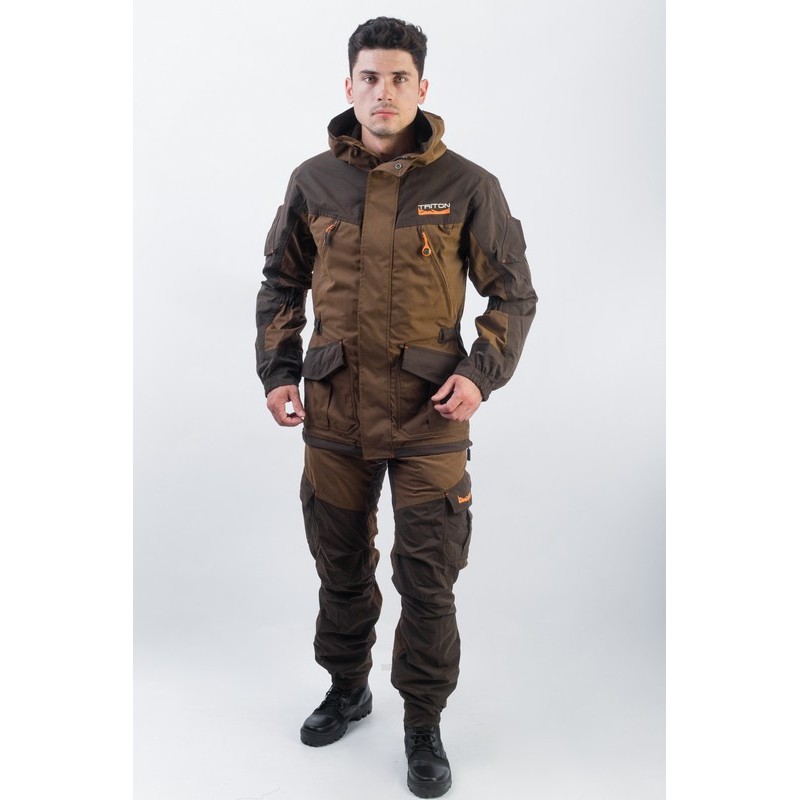 Костюм мужской Triton Gear Горка -5, ткань Твил, коричневый, размер 52-54 (S), 170-176 см