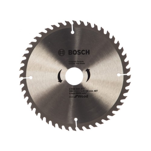 Диск пильный по дереву Bosch Eco Wood 2608644377, 190х1,4/2,2x30 мм