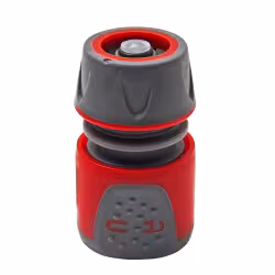 Коннектор для шланга Quattro Elementi 241-246,  с автостопом и блокировкой, 1/2"