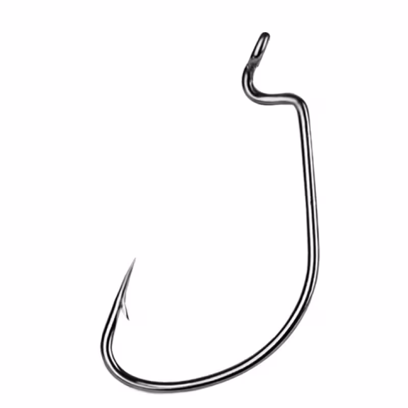 Крючки офсетные Волжанка Offset Worm #1/0 (5шт.уп)