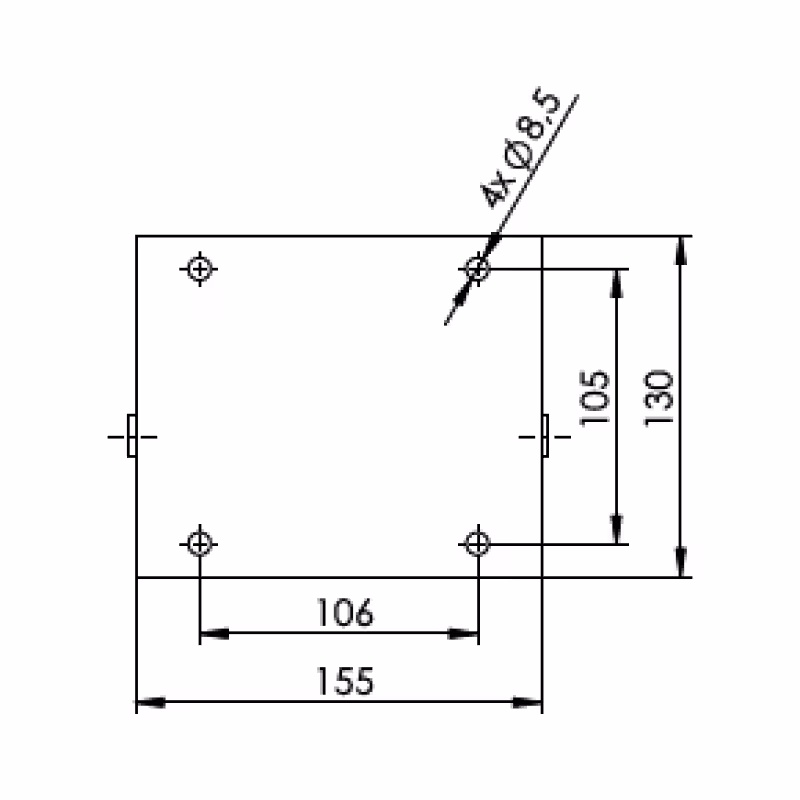 Подножка для прицепа SP-01