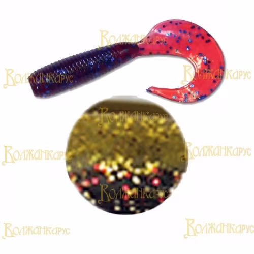 Силиконовая приманка Волжанка Micro Grub 45 (уп.10 шт.)