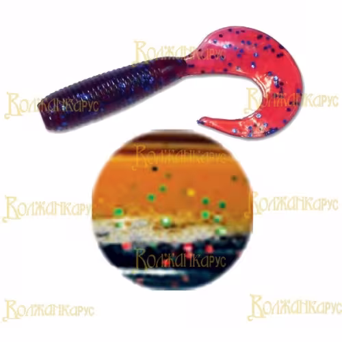 Силиконовая приманка Волжанка Micro Grub 45 (уп.10 шт.)