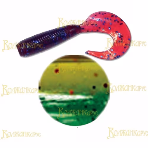 Силиконовая приманка Волжанка Micro Grub 45 (уп.10 шт.)