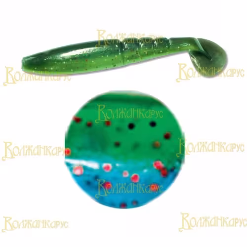 Силиконовая приманка Волжанка BigMag Shad 100 (уп.5 шт.)