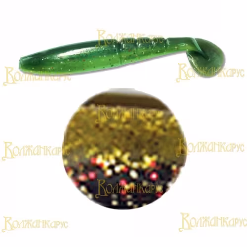 Силиконовая приманка Волжанка BigMag Shad 100 (уп.5 шт.)