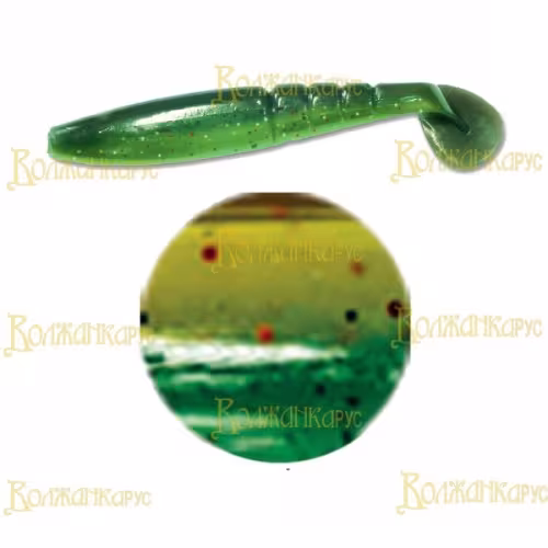 Силиконовая приманка Волжанка BigMag Shad 100 (уп.5 шт.)