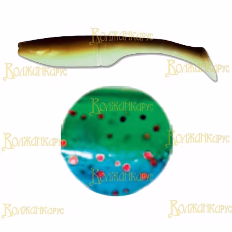 Силиконовая приманка Волжанка Big Roach 150 (уп.3 шт.)