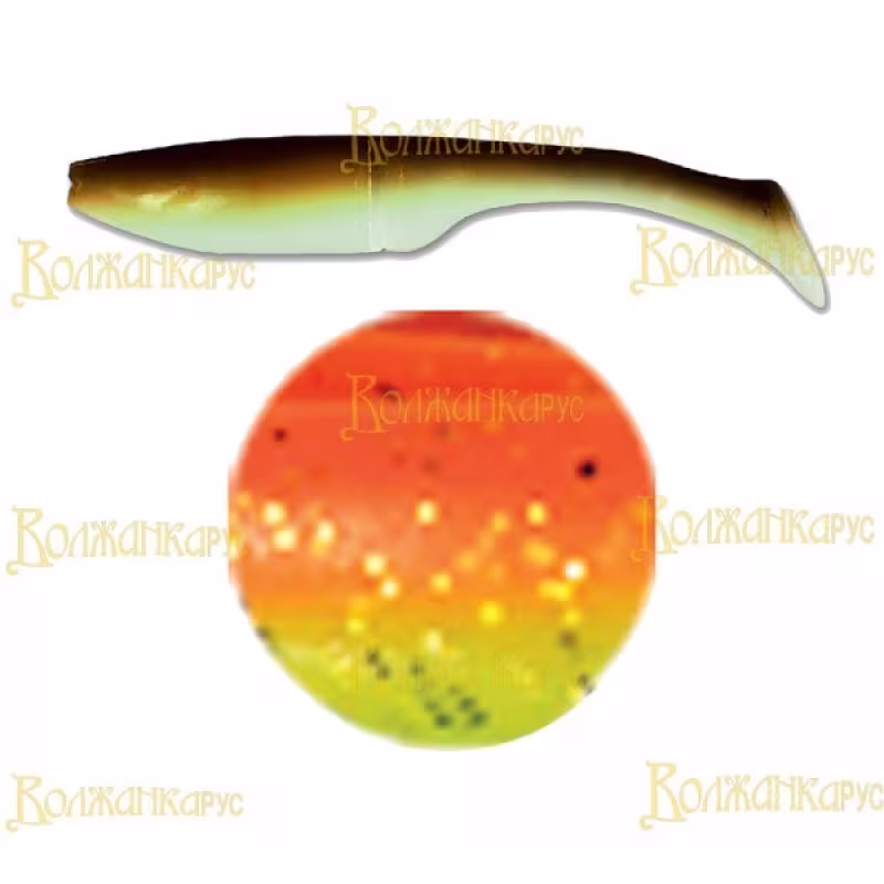 Силиконовая приманка Волжанка Big Roach 150 (уп.3 шт.)