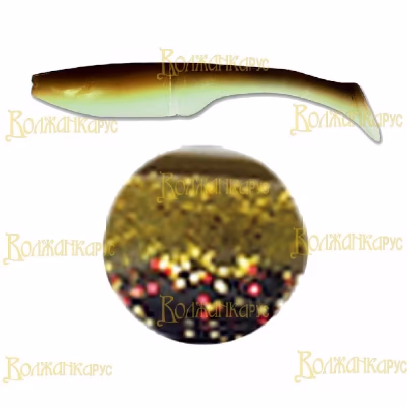 Силиконовая приманка Волжанка Big Roach 150 (уп.3 шт.)